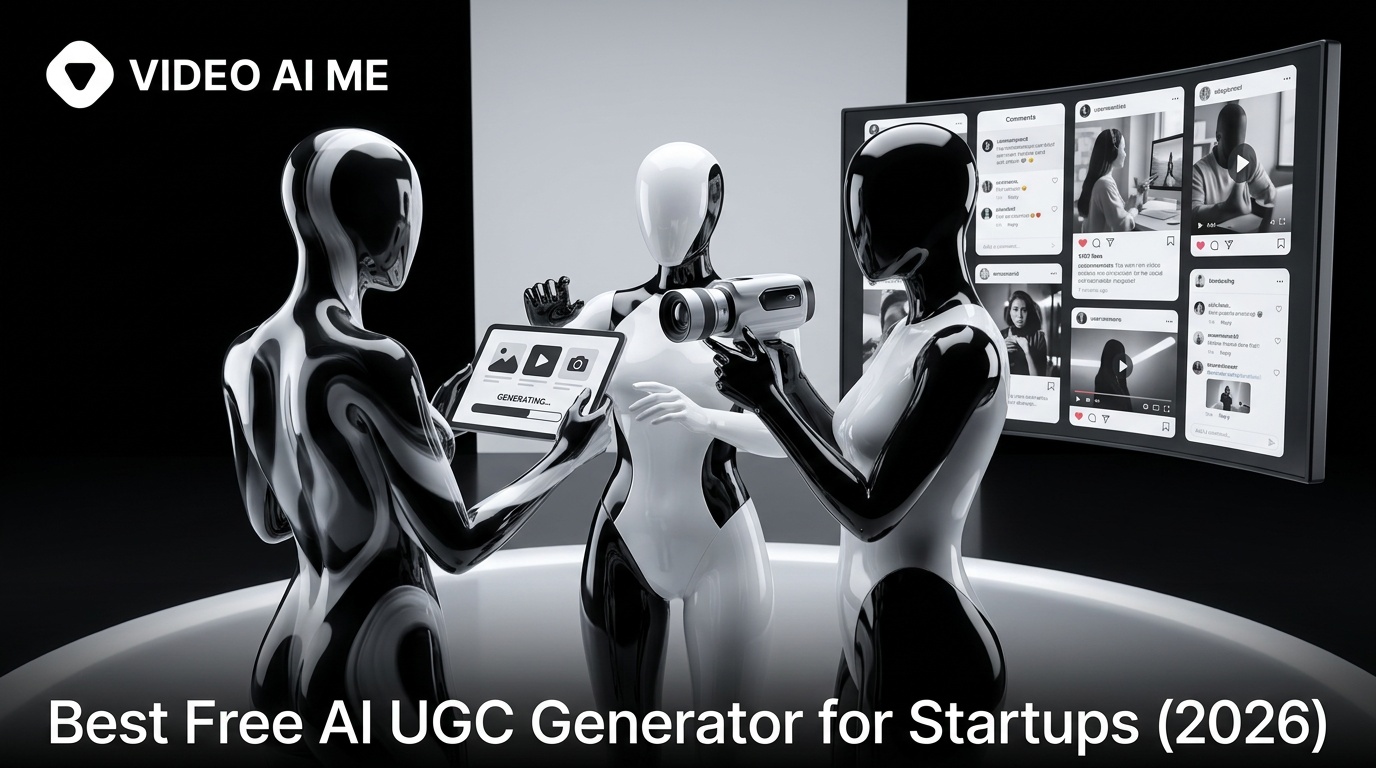 Best Free AI UGC Generator for Startups (2026) | VIDEOAI.ME | VIDEOAI ...