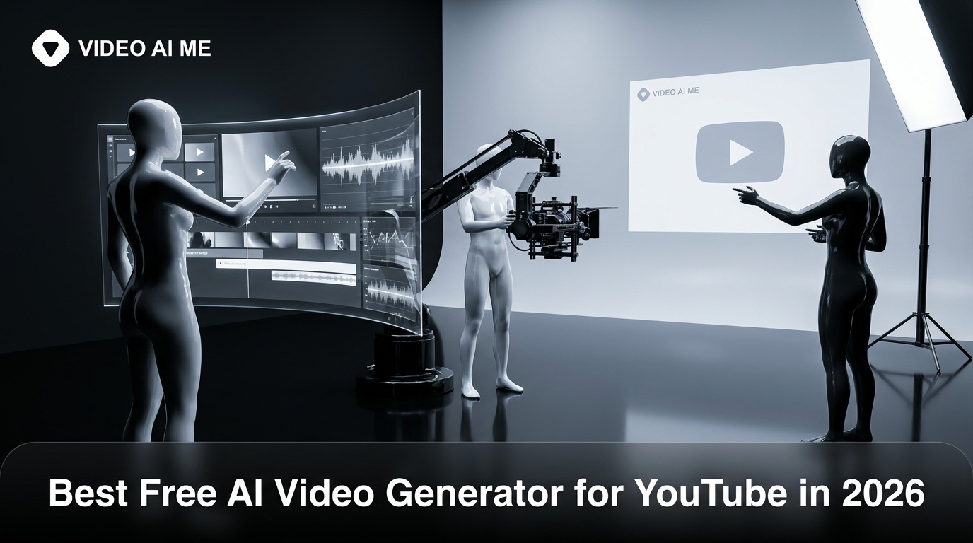 Best Free AI Video Generator for YouTube in 2026 | VIDEOAI.ME | VIDEOAI ...