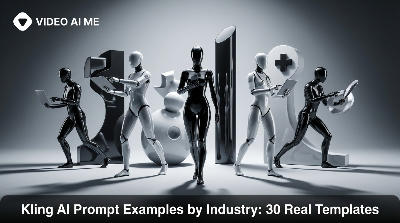 Kling AI Prompt Examples by Industry: 30 Templates 2026 | VIDEOAI.ME ...