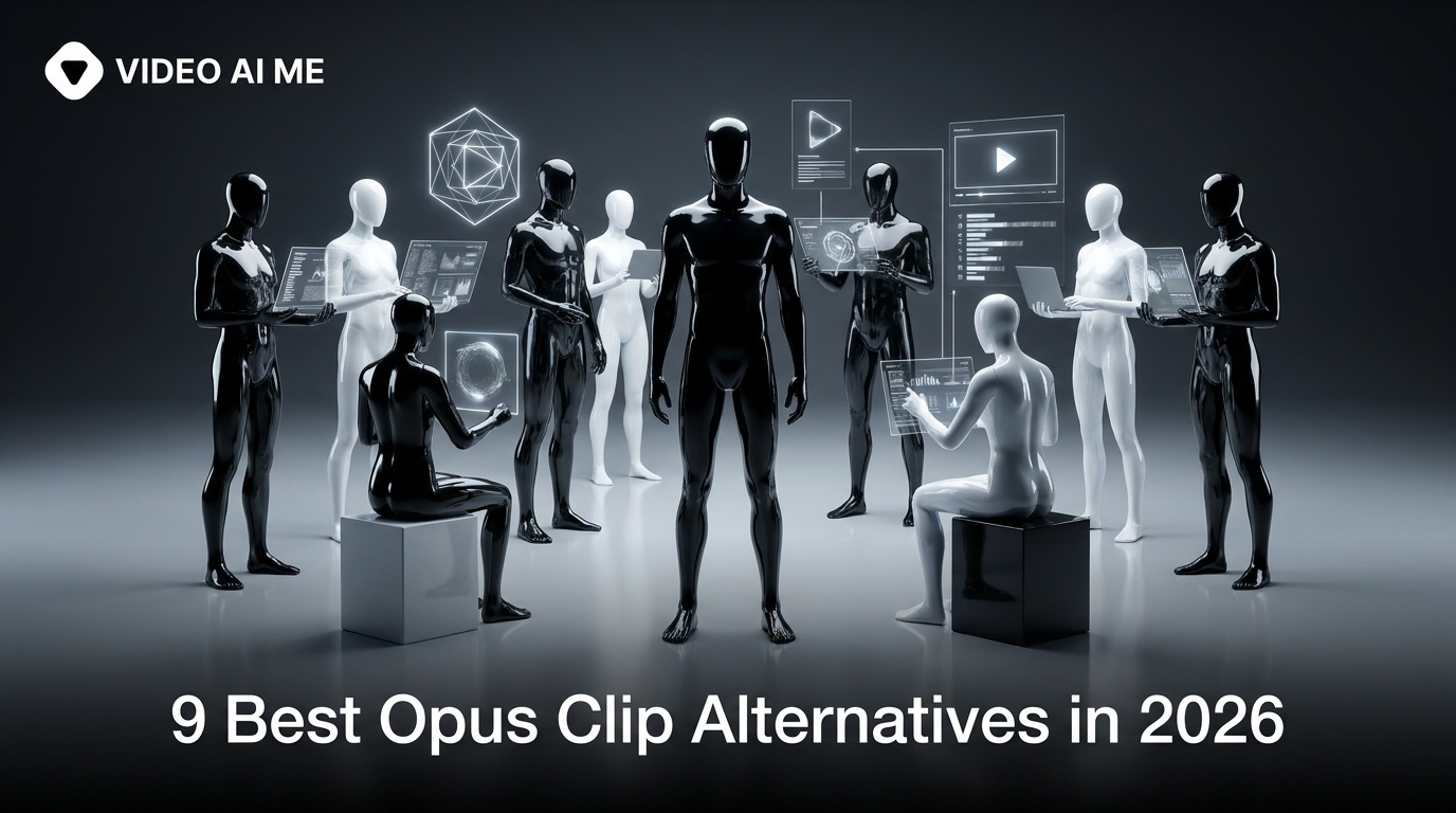 9 Best Opus Clip Alternatives in 2026 | VIDEOAI.ME | VIDEOAI.ME Blog
